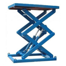 CE ISO 2tons 6M Automatically Double Level Platform Scissor Lift Table